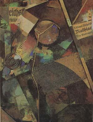 Kurt Schwitters Merz 25 A The Constella-tion (mk09) China oil painting art